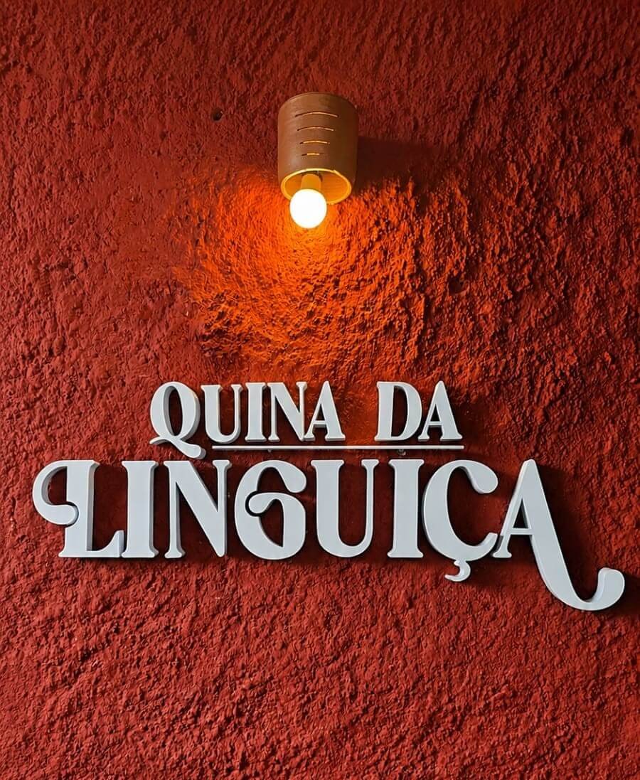 Letreiro produzido pela Artworks